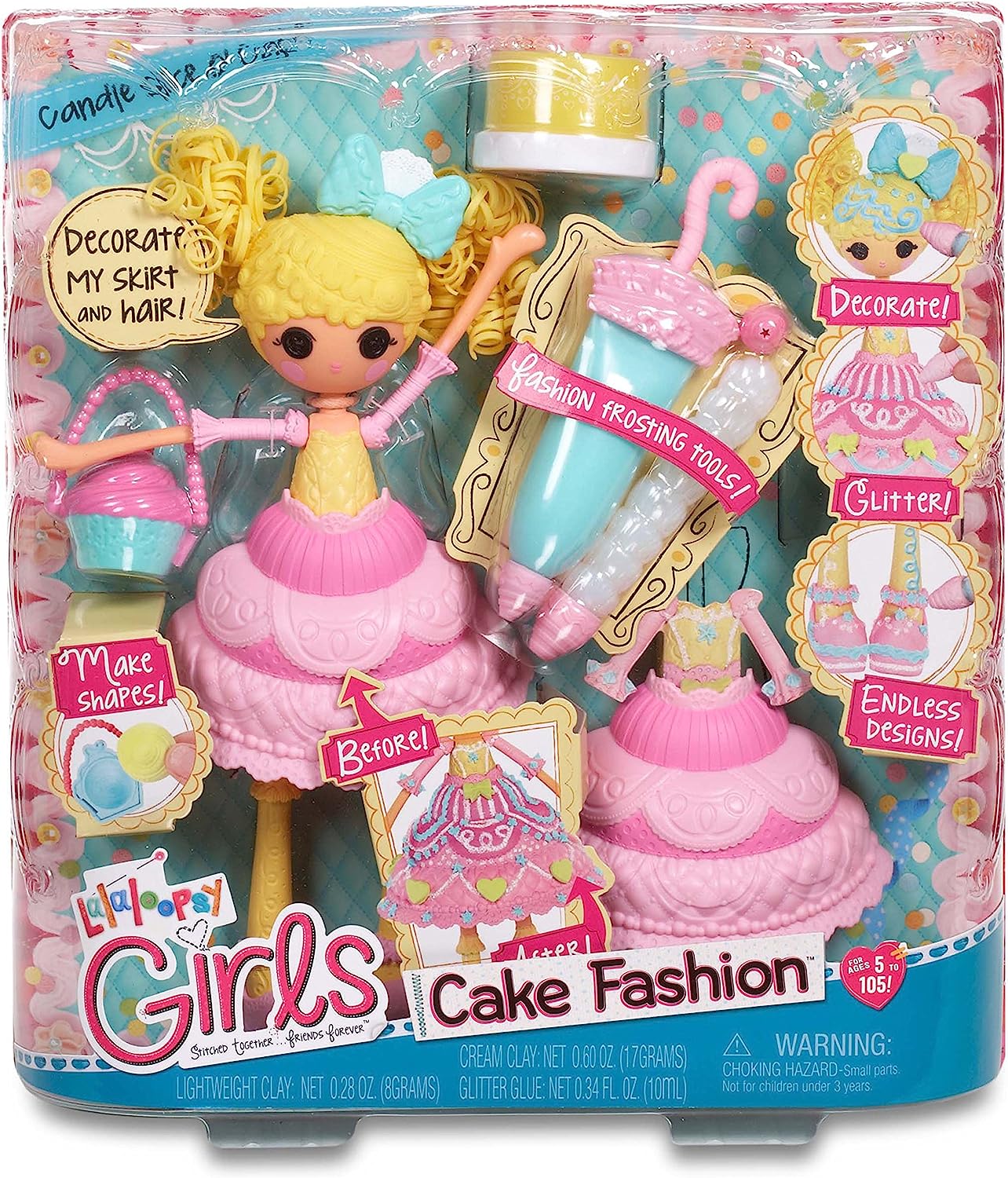 Сладкая фантазия Лалалупси Lalaloopsy Girls Cake Fashion Candle Slice