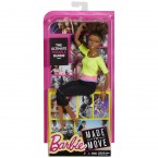 Кукла Барби Йога Шарнирная Афроамериканка Barbie Made To Move