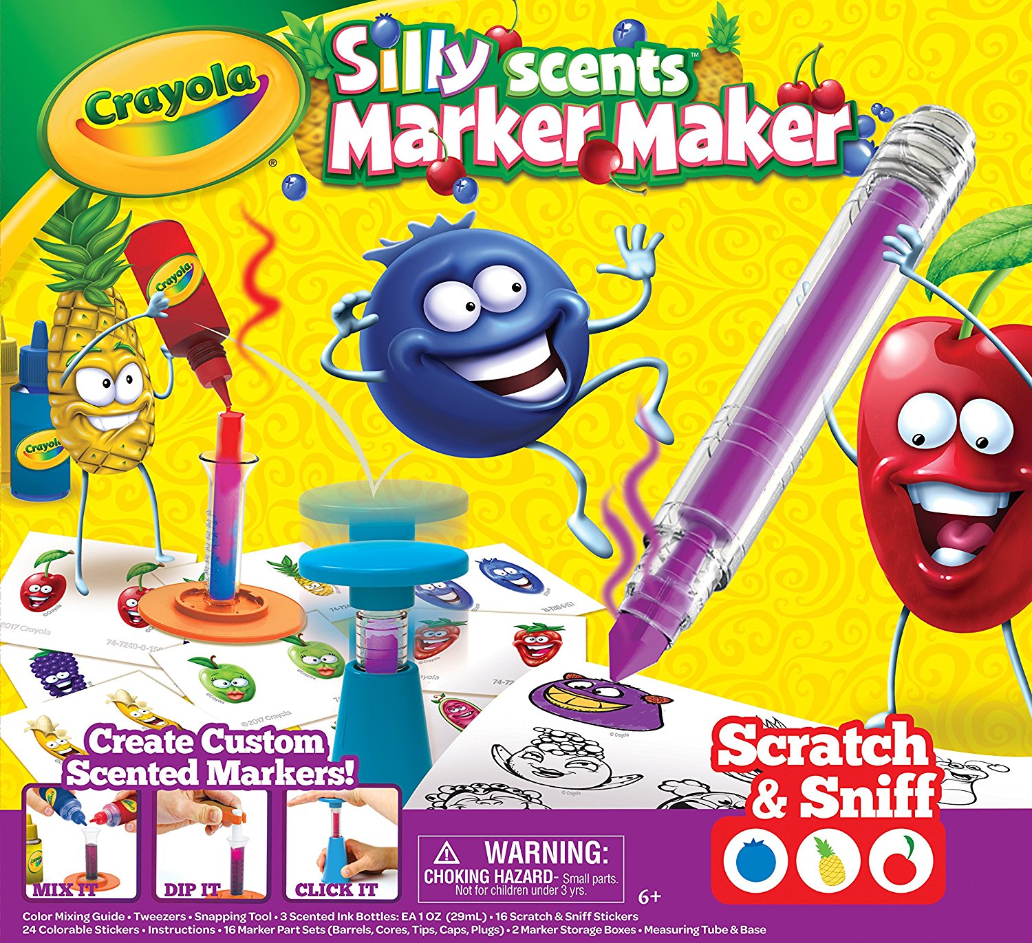 Crayola Silly Scents Marker Maker Крайола фабрика ароматических фломастеров