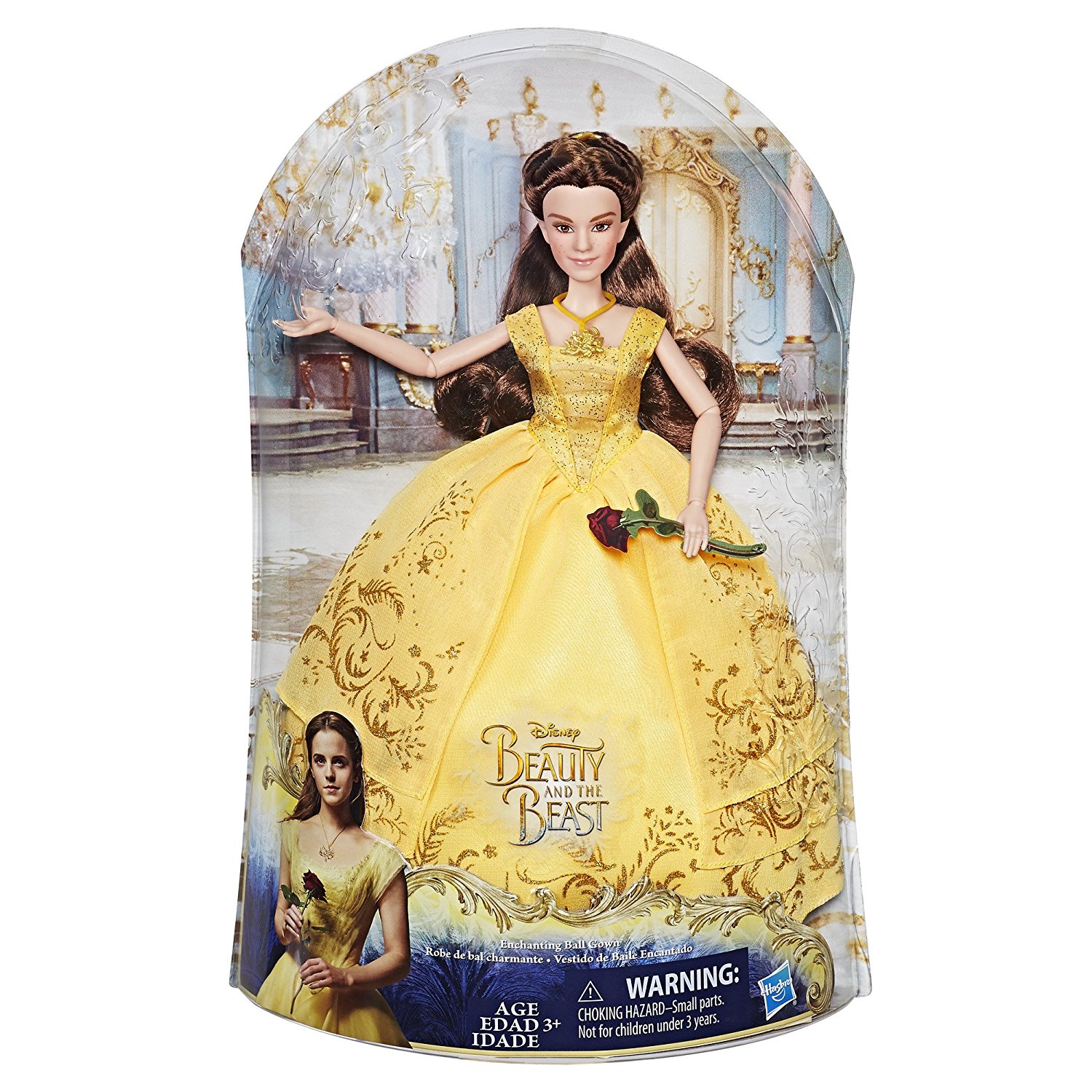 Кукла Бэлль в бальном желтом платье Disney Beauty Belle