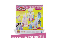Пластилин Плей до Замок принцесс Белль и Золушка Play-Doh Disney Princess Toy Castle