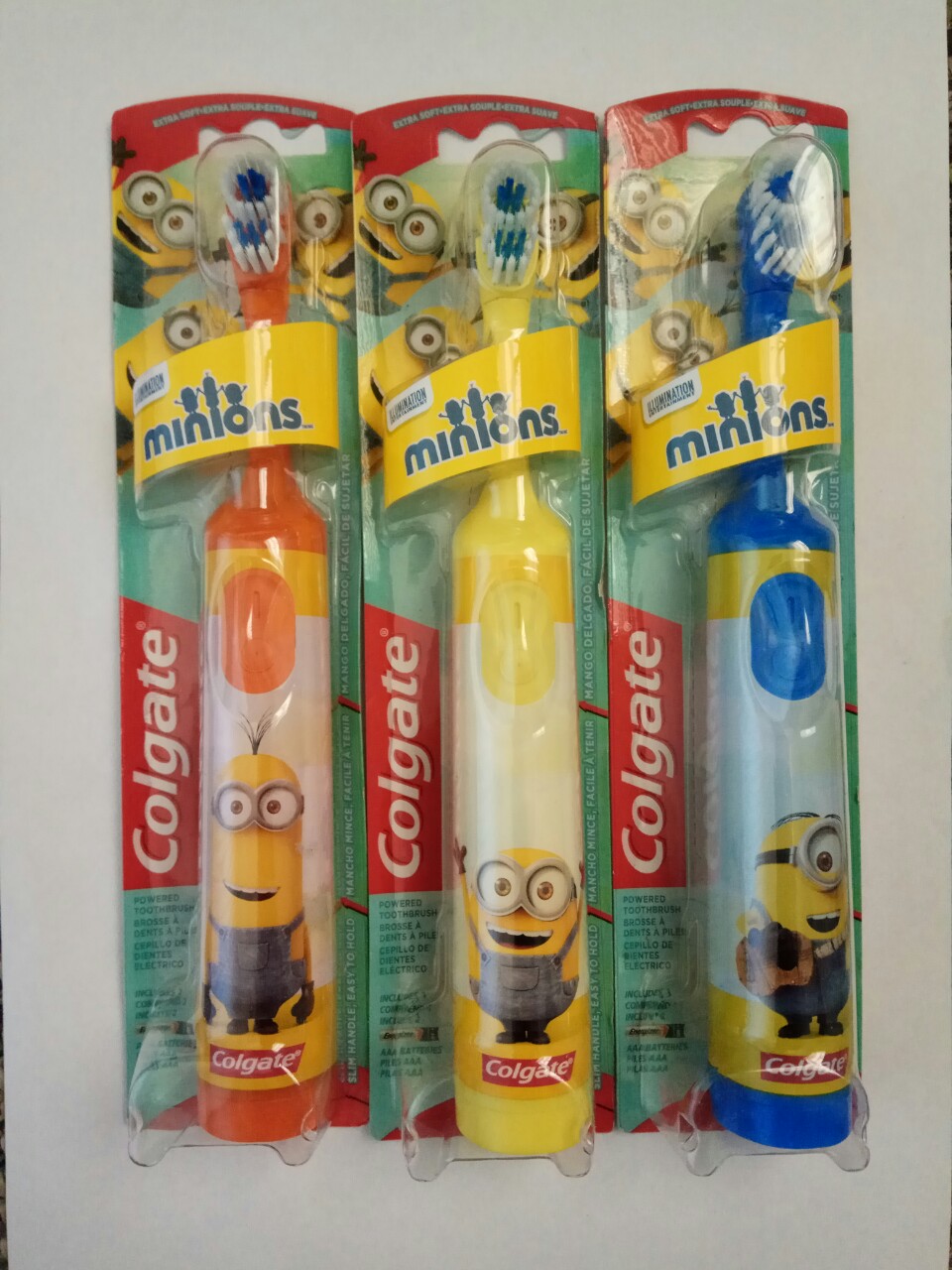Colgate Детская зубная электрическая щетка Колгейт Миньоны