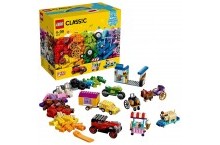Конструктор Лего 10715 LEGO Classic Кубики и колеса 442 детали