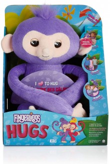Fingerlings Monkey Hugs Kiki Интерактивная обезьянка обнимашка Кики