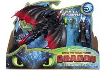 Дракон мертвая хватка и всадник Громмель Как приручить Дракона 3 Deathgripper and Grimmel