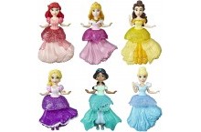 Набор принцесс с платьями клипс 6 штук Disney Princess Royal Clips