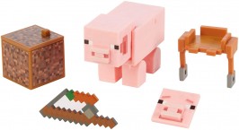 Фигурка майнкрафт свинка Minecraft Comic Maker Pig