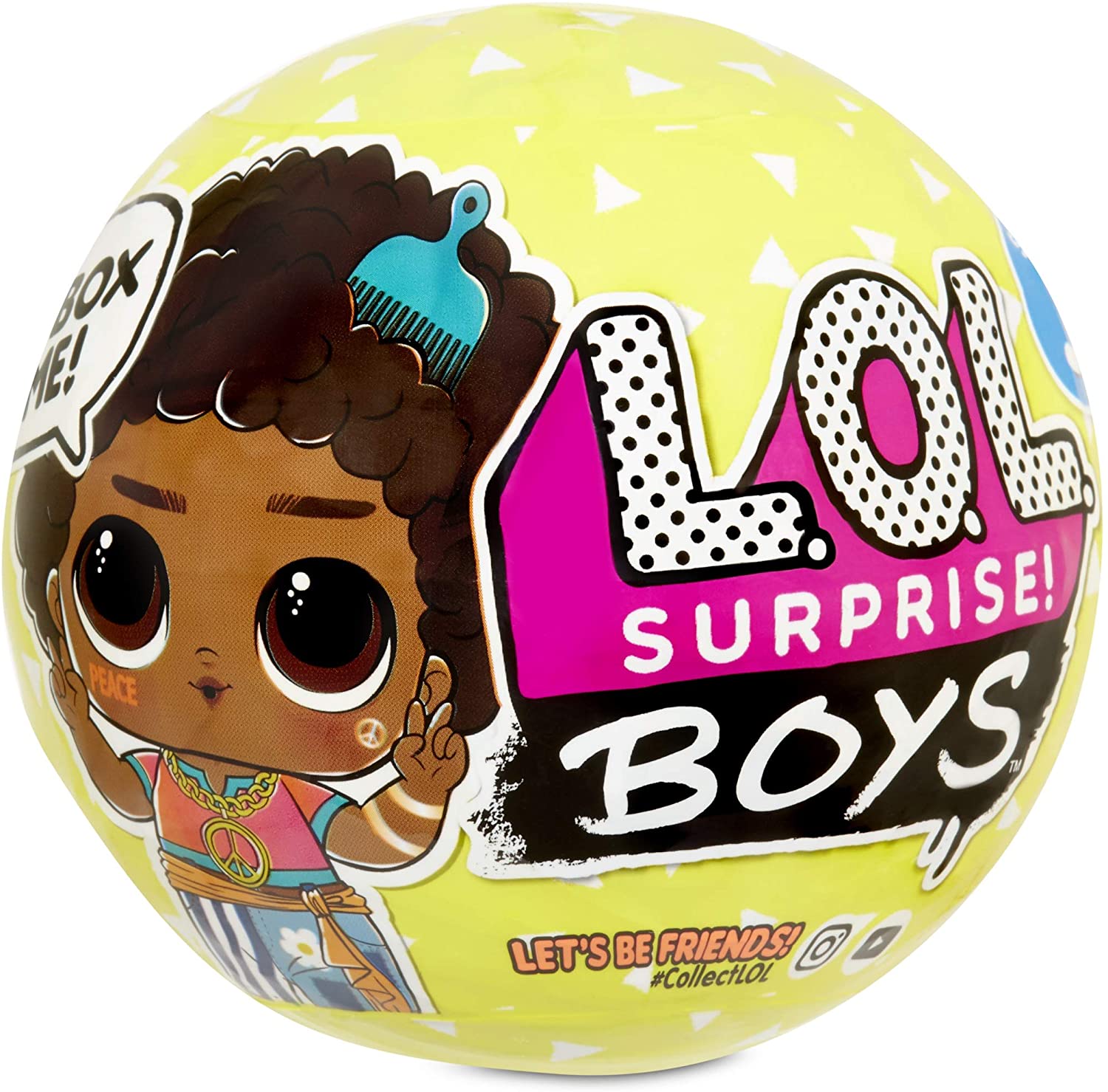Кукла Лол мальчик в шаре оригинал серия 3 LOL Surprise Boys Series 3