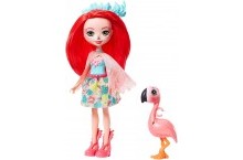 Кукла Энчантималс Фламинго Фэнси Флэминг и Свош Enchantimals GFN42 Fanci Flamingo