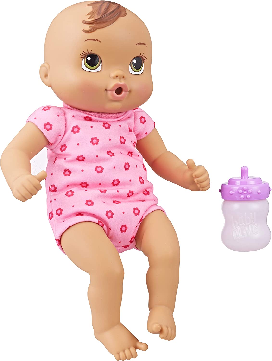 Кукла пупс с бутылочкой Baby Alive Snuggle Baby Brunette