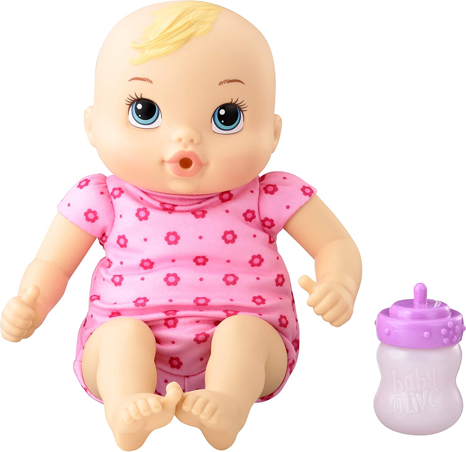 Кукла пупс с бутылочкой Baby Alive Snuggle Baby Blonde