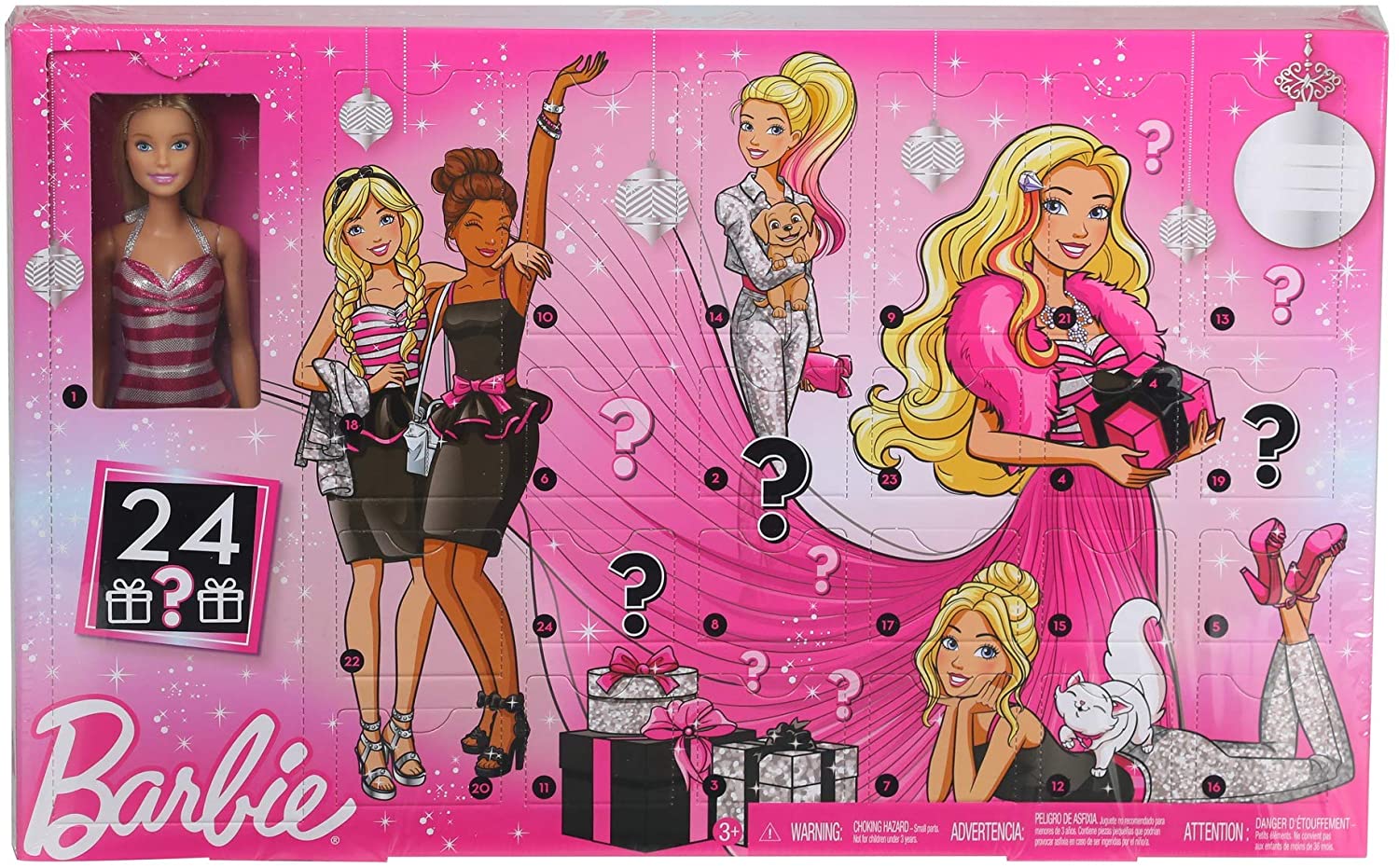 Адвент-календарь Барби Модница Barbie GJB72 Dreamtopia Advent Calendar