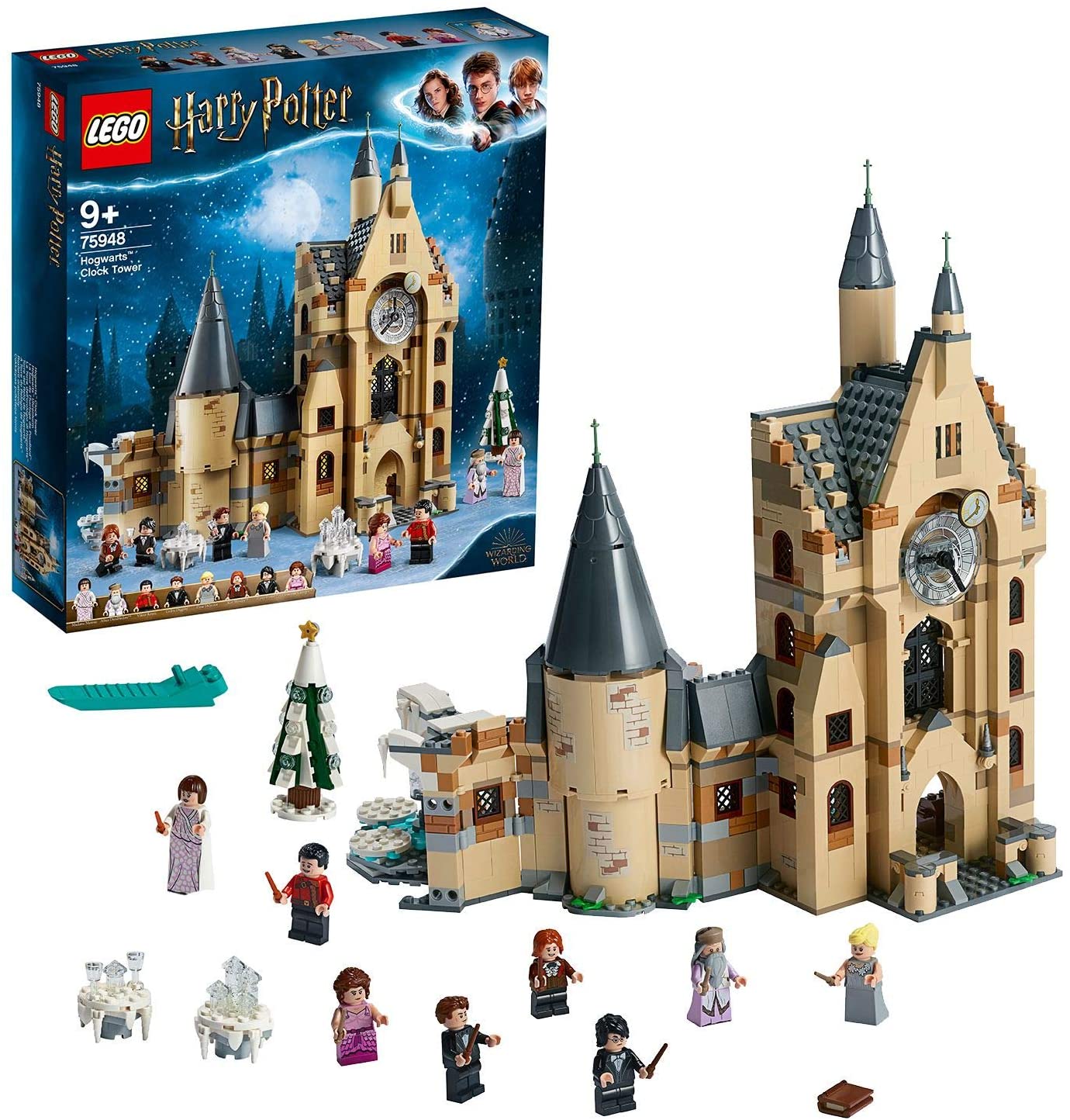 Конструктор Лего 75948 Гарри поттер Часовая башня Хогвартса LEGO Harry Potter Hogwarts Castle Clock Tower