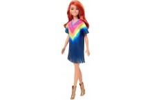 Кукла Барби модница 141 длинные рыжие волосы Barbie Fashionistas Long Red Hair