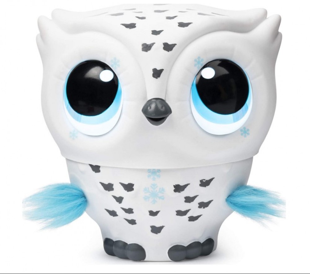 Интерактивная игрушка Летающая Снежная Сова Owleez flying Baby Owl  Interactive | Интернет магазин игрушек