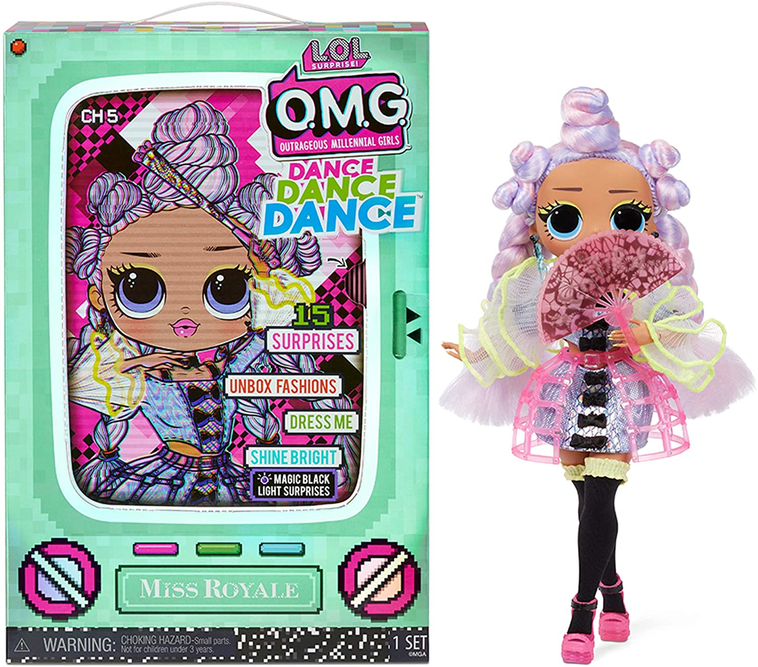 Кукла ЛОЛ оригинал Мисс Роял LOL Surprise OMG Dance Miss Royale