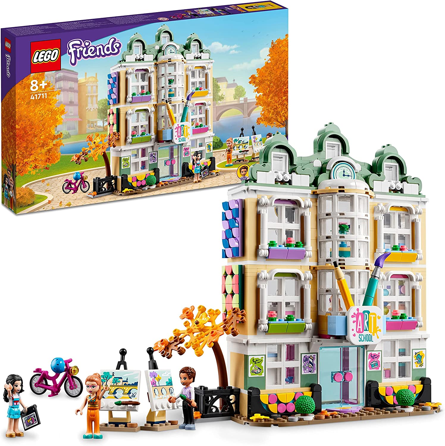 Конструктор Лего френдс 41711 Художественная школа Эммы LEGO Friends Emma’s Art School