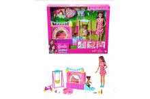 Кукла барби Скиппер няня Ясли Barbie Skipper Babysitters Bounce House