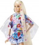 Кукла Барби Экстра блондинка длинные волосы цветочный наряд Barbie Extra