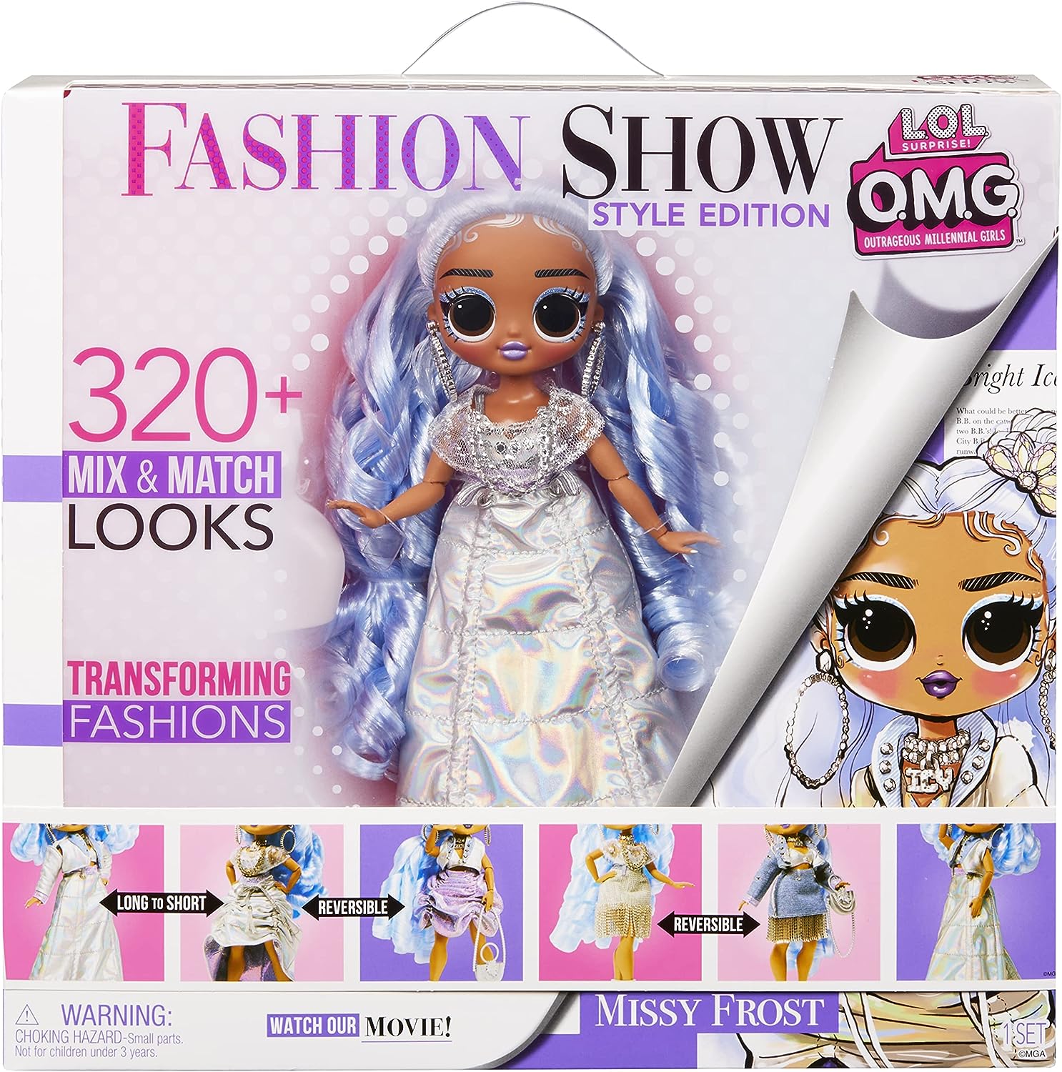 Кукла ЛОЛ Стильная Мисси Фрост L.O.L. Surprise! OMG Fashion Show Style Edition Missy Frost