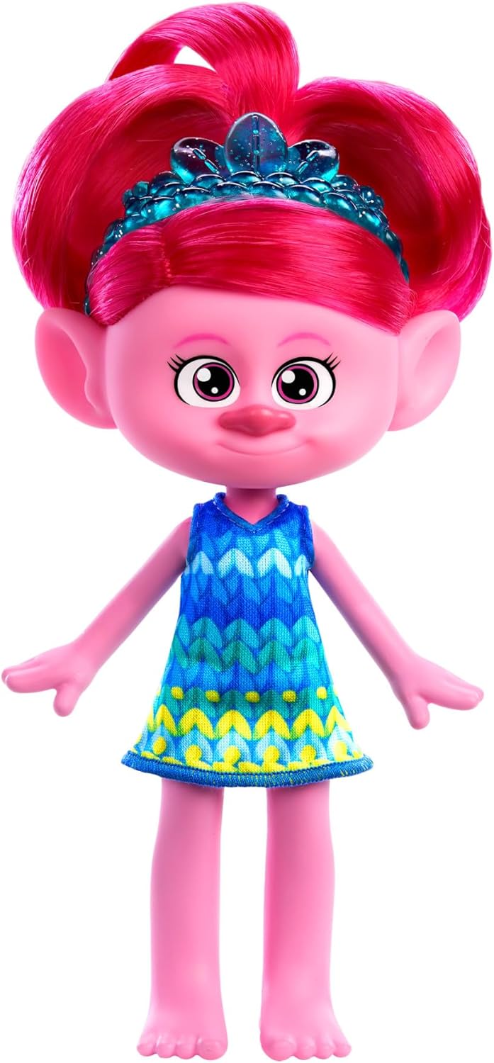 Кукла Тролль Розочка 20см Mattel Trolls Band Together Queen Poppy HNF13