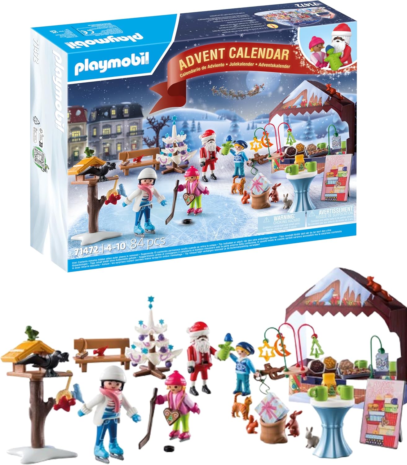 Адвент календарь Плеймобил 71472 поездка на рождественскую ярмарку PLAYMOBIL Advent calendar 2024