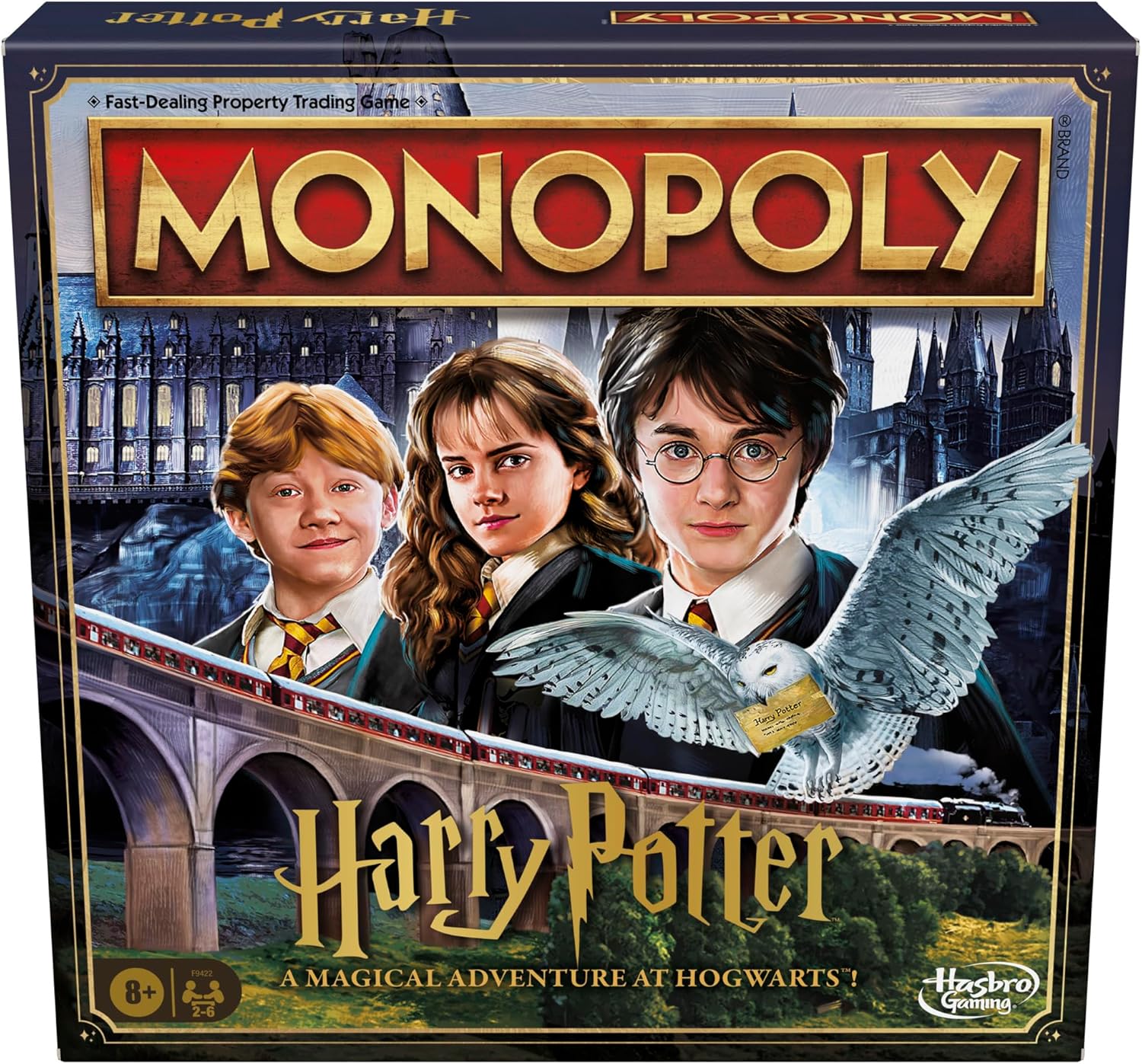 Настольная игра Хасбро Монополия Гарри поттер Monopoly Harry Potter Edition Board Game Hasbro